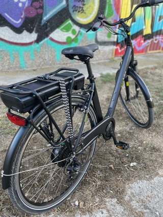 Bici Eléctrica Paseo Ecobike Negra
