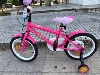 Bicicleta infantil Piolín rosa