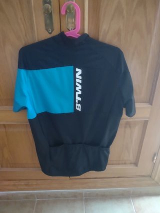 Maillot Ciclismo Btwin Manga Corta