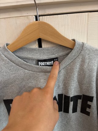 Sudadera Fortnite Gris