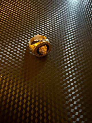 Cadena Guess Dorada y anillo