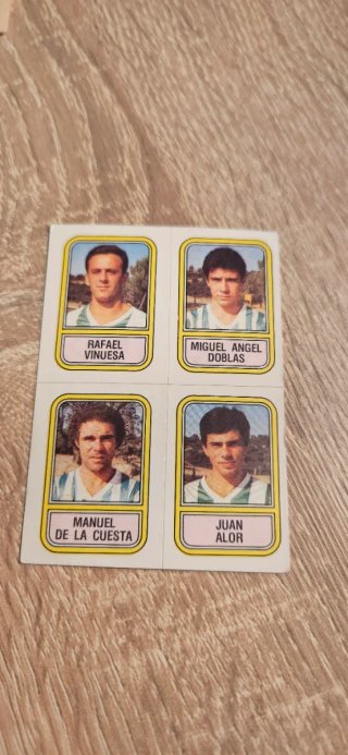 Cromo Liga Fútbol 82 Panini