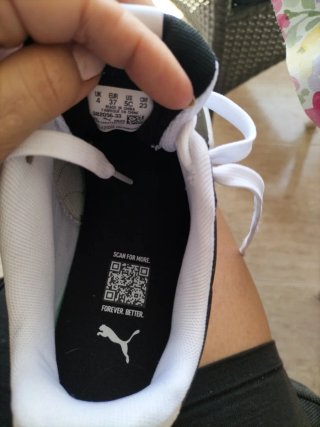 Zapatillas Puma Negras y Blancas ORIGINALES