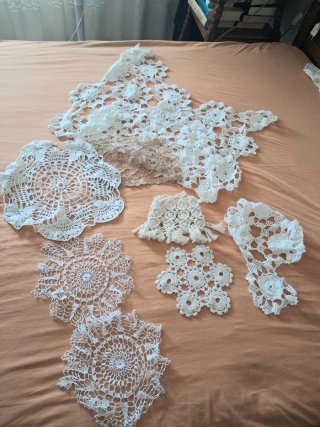 Lote 38 piezas Crochet