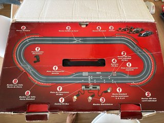 Scalextric Digital System con Pit Box con 3 coches
