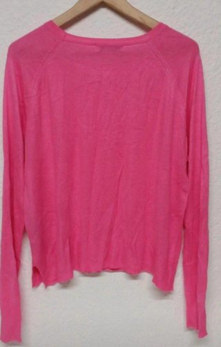 Jersey Zara Fucsia Talla L