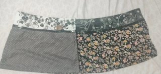Falda reversible vintage