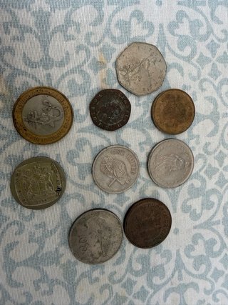 Lote de Monedas Antiguas Coleccionables
