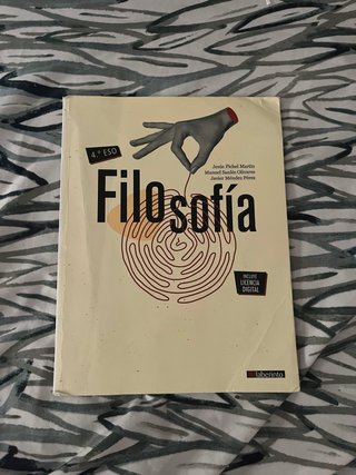 Libro de filosofía 4 de la ESO