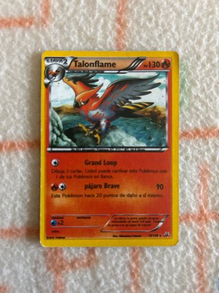 Carta Pokémon Talonflame Etapa 2
