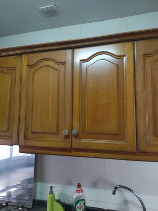Puertas de cocina de madera maciza