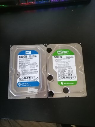 2x Discos Duros 500GB SATA WD