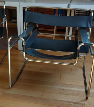 2 Sillas Wassily (Marcel Breuer) 1925