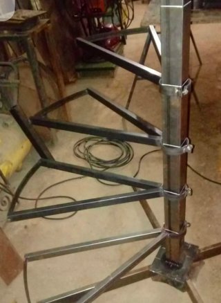 Escalera caracol metálica a medida