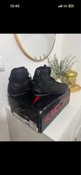 Botas Alpinestars Mujer Negras