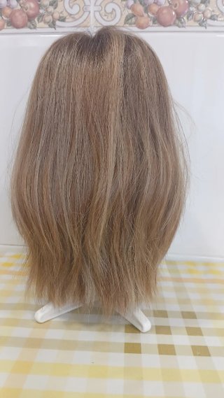 Peluca Oncológica Pelo Natural Castaño