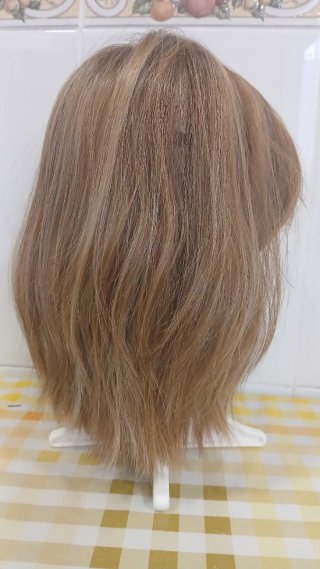 Peluca Oncológica Pelo Natural Castaño