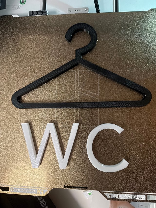 Carteles WC Percha Puerta