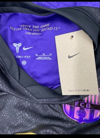 CONJUNTO FC Barcelona Kobe Bryant Negra Morada