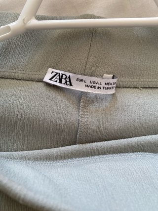 Falda larga gris