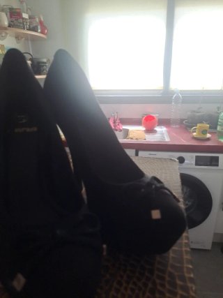 Zapatos de tacón negros La Strada