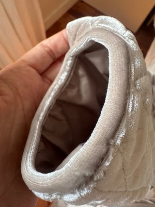 Chaqueta Zara Terciopelo Topo