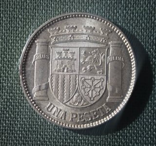1 PESETA II REPÚBLICA ESPAÑOLA 1933 (*3-4) SC