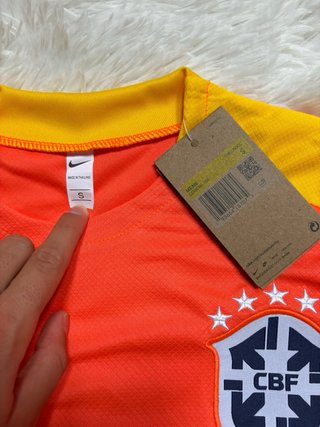 Completo Brasile Nike S Arancio Nero
