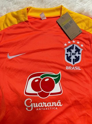 Completo Brasile Nike S Arancio Nero