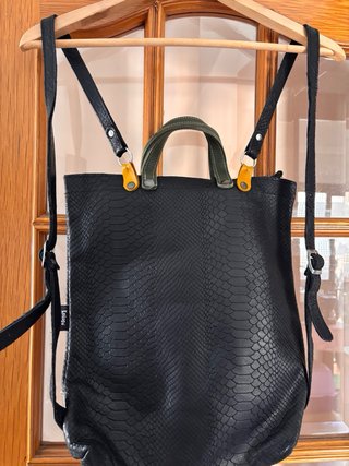 Mochila de piel única