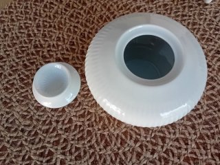 Açucareiro Vista Alegre Utopia Porcelana