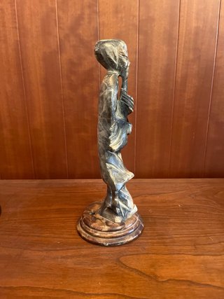 Escultura sabio chino de piedra