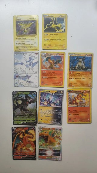 Lote Cartas Pokémon 2011-2024