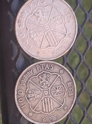 Monedas Franco 1966 y 1966 techada rn rl 67 68