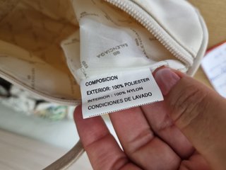 Borsa a spalla Balenciaga beige