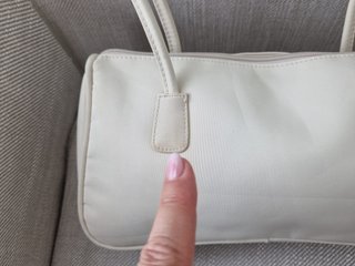 Borsa a spalla Balenciaga beige