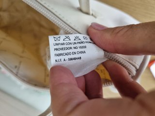 Borsa a spalla Balenciaga beige