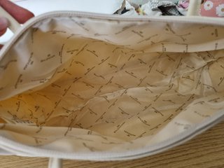 Borsa a spalla Balenciaga beige