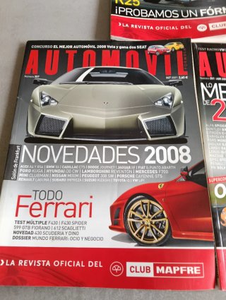 Tres revistas del Automóvil del año 2007