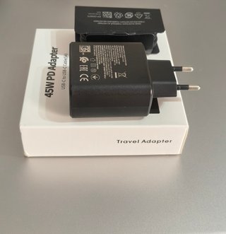 Cargador Rápido 45W Samsung compatible Cable USB-C