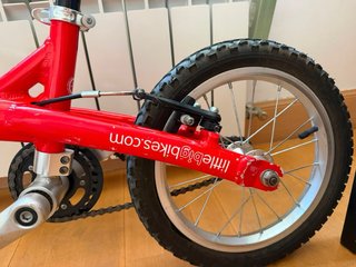 Bicicleta Little Big Roja 2-6 años