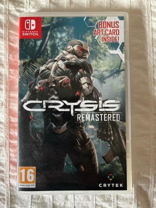 Crysis Remastered Nintendo Switch + Pistola