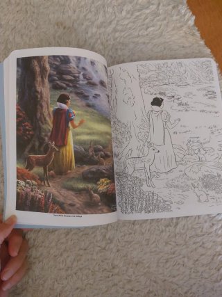 Libro colorear Disney Dreams
