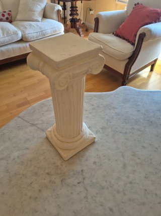 Columna decorativa de piedra 31 cm