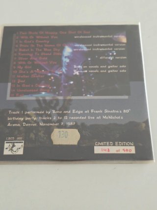U2 Rehearsing For The Movie CD Edición Limitada