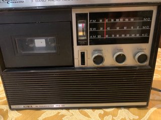 Radio cassette Aiwa multibanda