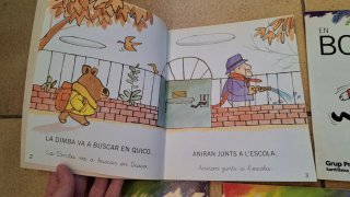 Lote 5 Libros Infantiles Dimba Bon (Catalán)