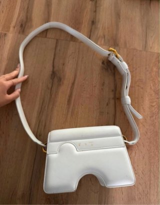 Borsa Off-White Pelle Bianca Come Nuova