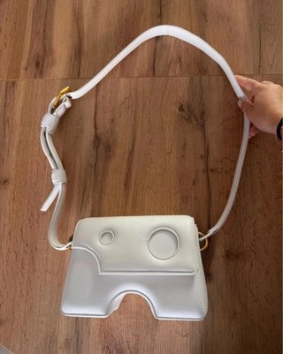Borsa Off-White Pelle Bianca Come Nuova