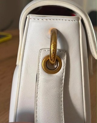 Borsa Off-White Pelle Bianca Come Nuova